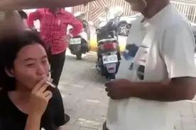 爷孙恋女主被曝上门乞讨：继子揭露其经济状况图片