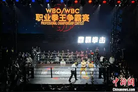 WBO/WBC职业拳王争霸赛精彩上演 刘文松赢得金腰带图片