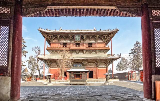 初雪扣门，见“蓟”不可失的古建之美