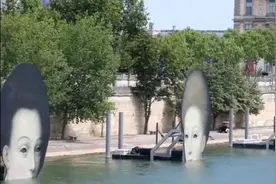 不愧是艺术之都！名画“潜水”看巴黎奥运开幕式图片