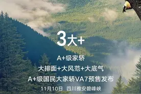 捷达VA7图片发布 将于11月10日预售图片