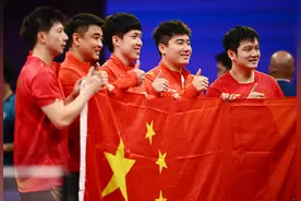 🥇乒乓球男团决赛：中国3-0零封韩国 豪取亚运会八连冠！图片