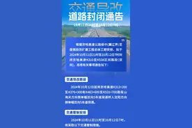 最新通告！京哈高速公路这一路段即将封闭图片