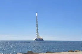 张掖“神启号”卫星成功发射图片