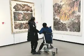 “沂蒙精神薪火相传——美术创作作品巡展”在京举办图片