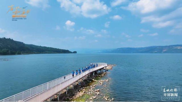 昆明阳宗海提质升级“换新颜”，上半年迎客超百万人次