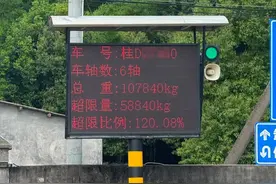 超载120.08%！“百吨王”上路被抓现行…图片