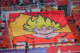 图集｜亚冠精英联赛附加赛，泰山球迷打出第十二人等卡通图片图片