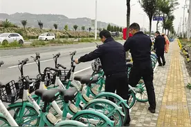 记者实地探访高新区607号路等路段整治情况 “三边一部一口”环境综合整治成效明显图片