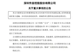 915亿市值公司突然公告：财务负责人被留置！旗下手机在海外畅销，被誉为“非洲手机之王”图片