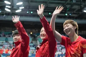 最关键一球，陈梦发球绝杀！中国乒乓五金圆满收官图片