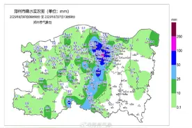 郑州这场“分裂雨”还得下俩小时！地铁部分路段停运；156条公交线路调整；16处下穿立交断行图片