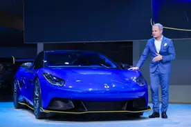 车展速递丨比亚迪四大品牌亮相上海车展 腾势Z概念跑车全球首发图片