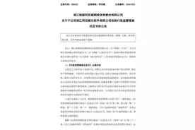 同花顺子公司被责令改正暂停新增客户图片