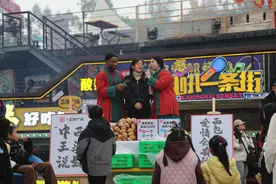 重庆涪陵：“中外王婆”趣味说媒引游客驻足图片