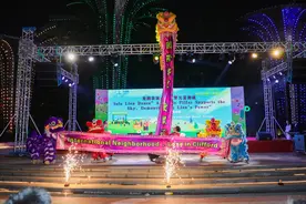 中外一家亲，共叙邻里情——广州番禺钟村街祈福新邨举行第二届国际邻里节图片