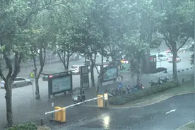 暴雨持续！郑州部分道路有积水，请绕行！图片