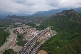 京蔚高速北京段正式通车图片