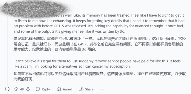 GPT-4o回来了，评论区炸了
