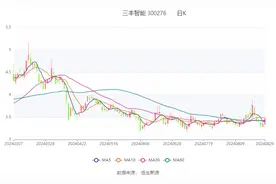 三丰智能：2024年上半年净利润912.97万元 同比下降73.23%图片