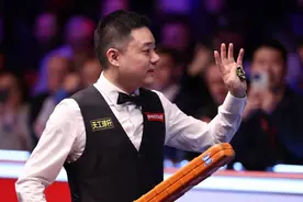 时隔六年 丁俊晖再次晋级斯诺克大师赛八强图片