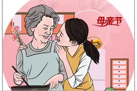 （图表·漫画）母亲节丨陪母亲煮饭图片