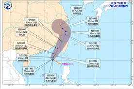 今年第4号台风“丹娜丝”生成，会给杭州带来雨水降温吗？图片