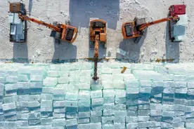 揭秘！哈尔滨冰雪大世界如何存冰？图片