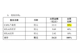 总投资300亿元，宁德时代拟与Stellantis在欧洲合资建电池工厂图片