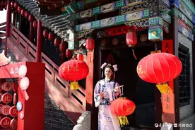俺村俺家年味浓|大明湖畔的汉服美女图片