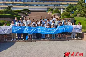 青岛大学外语学院“大手拉小手 双语研学行”项目今日启动图片