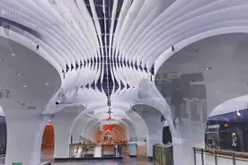 一出地铁站就能看“海”！车站内有江南美景！上海地铁这些空间您打卡了吗图片