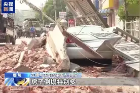 在缅中国公民亲历强震：倒塌特别多 没人敢进房屋图片