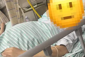 没见过这么粗的！女子腹中掏出1米长“巨蟒”，竟是因为……图片