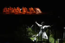 （新华视界）温县陈家沟 印象太极秀图片