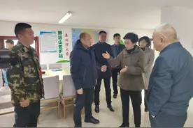 阳泉市委书记雷健坤深入狮脑山国有林场开展巡林督导工作图片