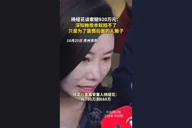 杨妞花谈索赔920万元：深知她根本就赔不了，只是为了震慑后面的人贩子图片