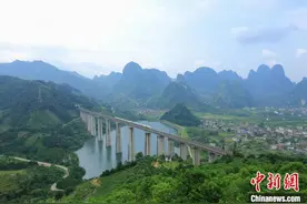 贵广高铁开通运营十周年 奏响山乡“幸福曲”图片