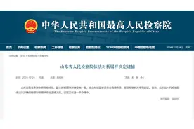 山东省人民检察院依法对杨锡祥决定逮捕图片
