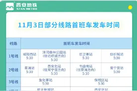 西安马拉松赛事期间 地铁2号线永宁门站将临时关闭图片