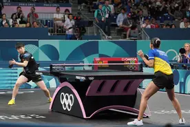 不敌孙颖莎遭淘汰，19岁巴西女将说自己很放松｜现场直击图片