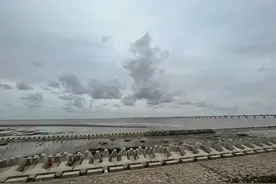 “不是景区却挤满游客”，上海4岁女童走失的南汇海滩还有何自然风险？图片