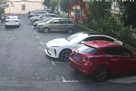 门被锁熊孩子想“飞檐走壁” 攀爬三层楼民警“举手”救娃图片