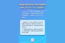 全文 | 《湖南省矛盾纠纷多元预防化解条例》将于2025年11月1日起施行图片