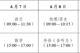 云南2025年高考安排公布！图片