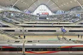 2024年春运武汉火车站发送旅客378万人次，同比增长超两成图片