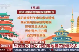 五一假期里，全国这些景区迎来大量游客图片