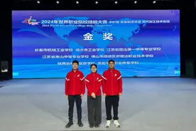 世界大赛，昆山学生2金1银！图片