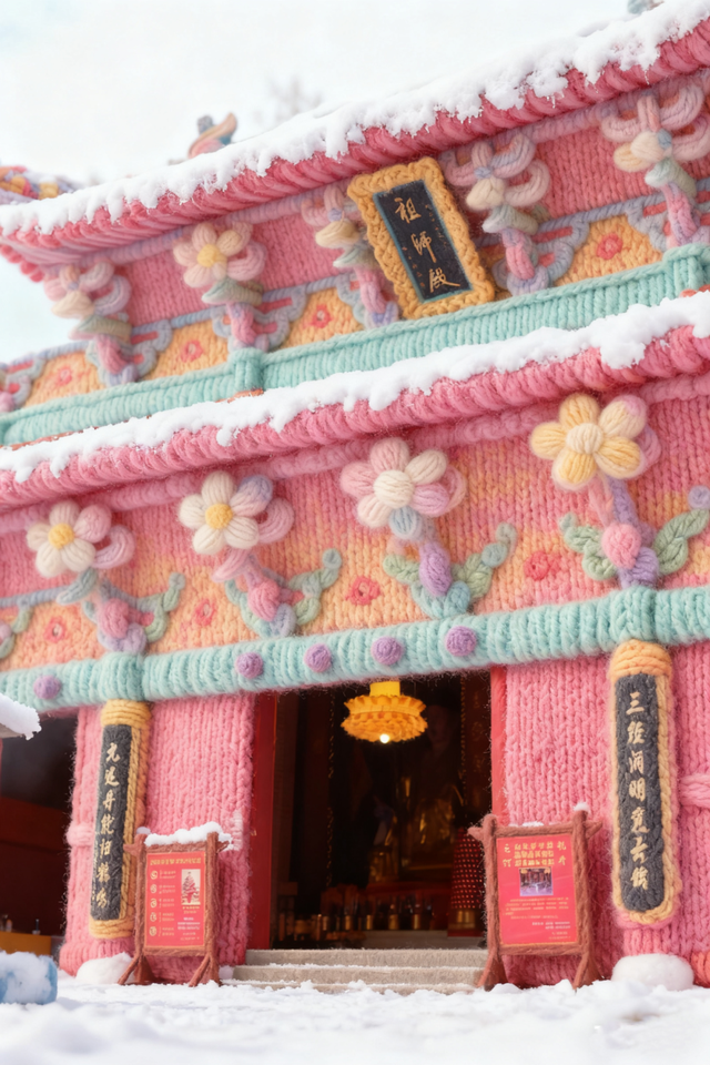 降温啦！龙虎山景点集体“穿”毛衣啦！