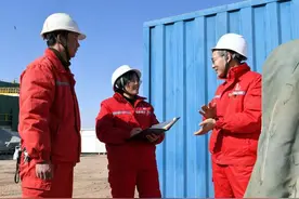 西北油田技术伉俪春节逆行促上产图片